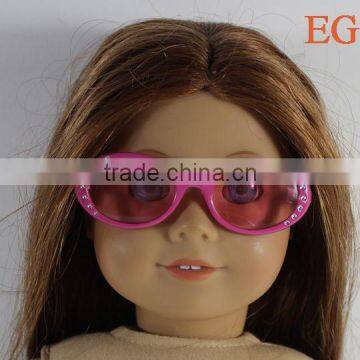 Plastic doll sunglasses Rim EYE GLASSES made for 18 inch American Girl Dolls