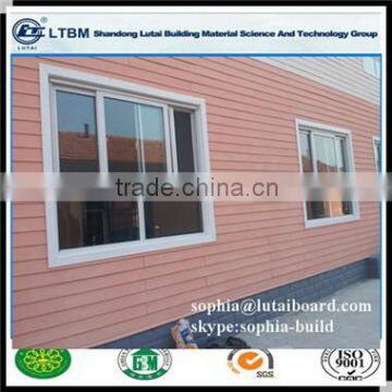 wood grain prefabricated decorative exterior wall