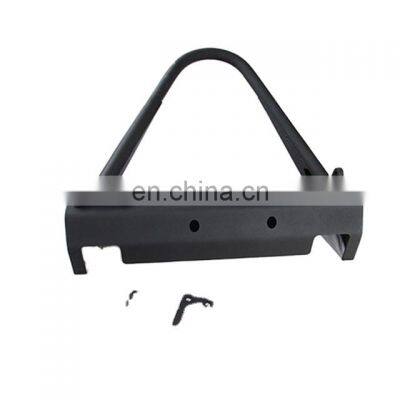 front bumper for Jeep Wrangler JK with black powder, steel