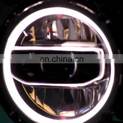 JL1092 JL HEAD LAMP Headlight FOR JEEP FOR Wrangler JL 2018+ Driving lights Lighting Ring with White Ring LANTSUN