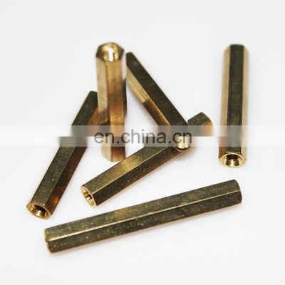 Customized Precision M4 Brass Aluminum Anodized Standoff Screws Male Female Hole Hex Standoff Spacer