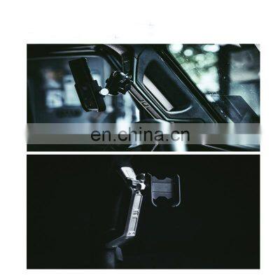 Furyengraver алюминиевая механическая ручка для передней стойки A-Pillar для Jeep Wrangler JL 4x4, аксессуары производства Maiker