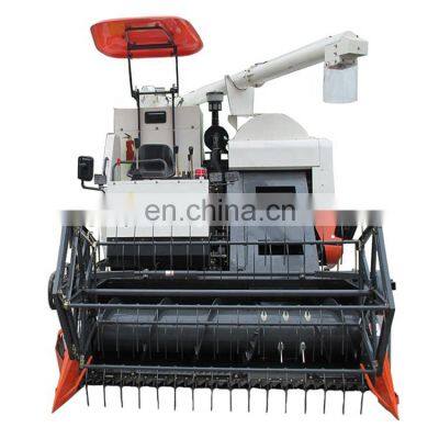 Vertical Axis Flow Mini Rice Harvester Combine Rice Harvester Machine Good Crossing Performance In Muddy Field