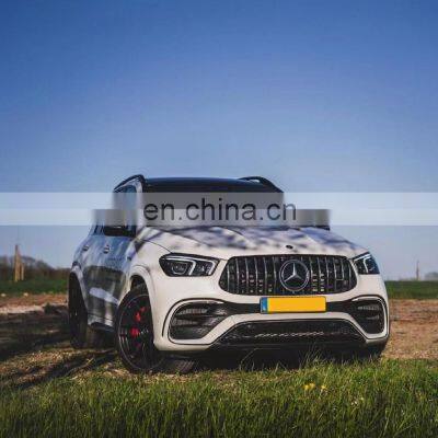 Rudne Perfect Fitment Kits For 2021 Mercedes-Benz GLE W167 Upgrade GLE63 63S Body Kit Front Bumper Rear Bumper Grille