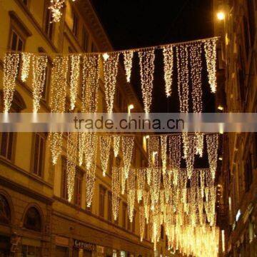 2015 golden color christmas decorative street light