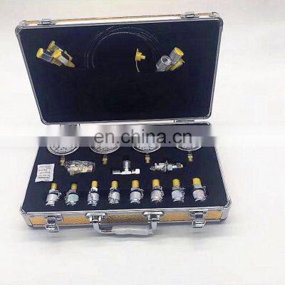 Pressure gauge for excavator hydraulic pump pressure value test table