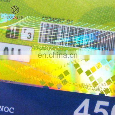 Waterproof 100mic 125mic ID Hologram Lamination Pouches, Optical Butterfly ID Card Pouches photo-5