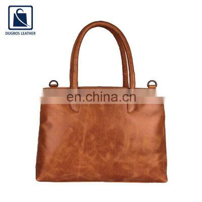 Luxury and Modern Best Quality Wholesale Genuine Leather Handbag for Women