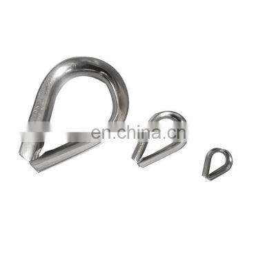 High Strength Professional Rigging Hardware Wire Rope Cable Thimble For Sales photo-3