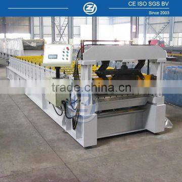 Room Saving Roof Roll Forming Machine with PLC Control