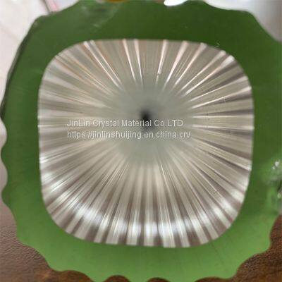 Jinlin Crystal High Borosilicate Glass Stripe Square Tube Customized Can be Invoiced photo-4