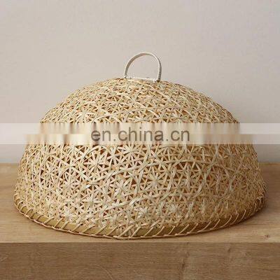 Hot Sale Vintage Wicker Food Cover Bamboo dome mesh 40 cm Food Saver Cheap WHolesale Vietnam Supplier