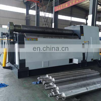 W12 CNC Hydraulic Sheet Metal Plate Rolling Machine photo-4