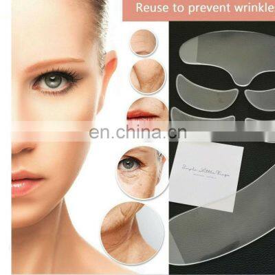Silicone Anti-Wrinkle Pads Reusable - Forehead / Neck / Decree / Chest Pads photo-5