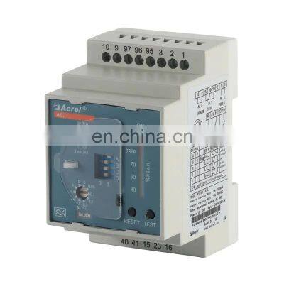 China manufacturer one channel multistage adjustable leakage residual current protective repay