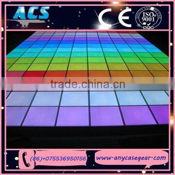 ACS Newly products KTV room lighting floor panel, LED dance floor rgb full color-changing for sale