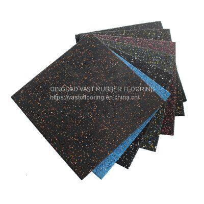 EPDM Laminated Rubber Flooring Gym Flooring Rubber Tiles Mat photo-5
