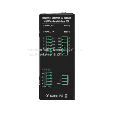 BLIIoT M110E 2RJ45 4DI 4DO Remote Data Collection IO Module photo-2