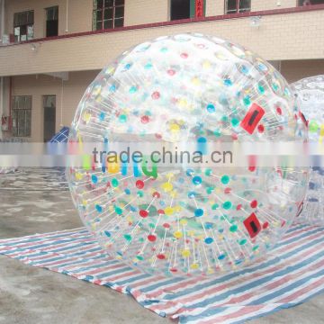 1.0mm TPU/PVC high quality inflatable water zorb ball for sale