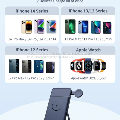 Wireless Magsafe Power Bank 10000mah With Stand Function photo-3