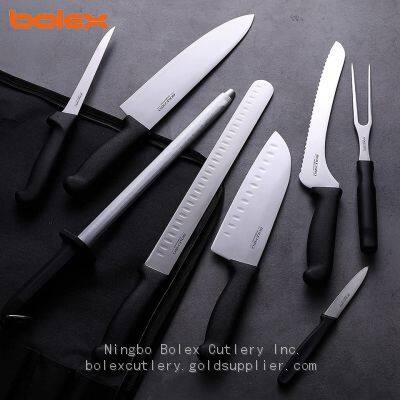 CHINA HUNTING FISHING OUTDOOR CAMPING SLAUGHTERING SUPPLIES SUPPLY KNIVES BBQ KNIVES SET Kitchen Chef Cook Butcher Knives Culinary Schools Chef's Butchers Knives Kit Roll Bag Bolex Set Kit China Suppliers photo-2