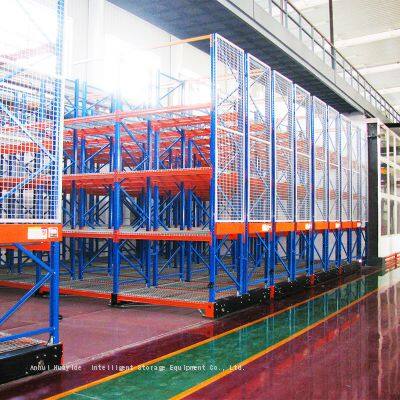 Open-Type Electric Mobile Racking Warehouse Storage Rack photo-3