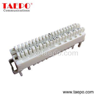 Sample Free 10 pairs krone LSA profile switching module with wire guide from China Factory TAEPO