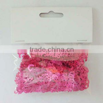 25g pet tabble confetti for everyday party or holiday party Decoration or Celebration