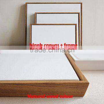 framed linen blank mini stretched canvas for paintings