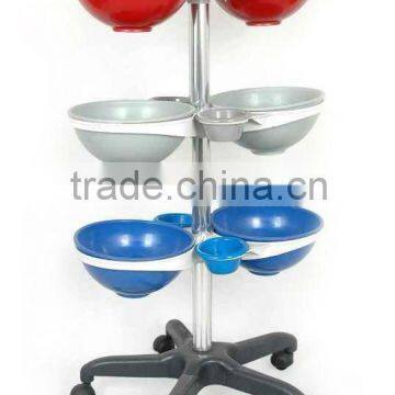 hot sale plastic hair salon trolley , tool trolley for salon