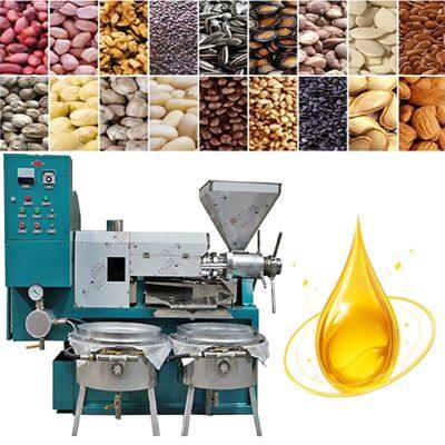 Spiral Hot and Cold  Oil Press Mustard Screw Oil Expeller Rapeseed  Sunflower Oil Press Machine Canola Oil Extraction Machine