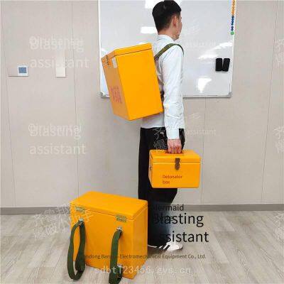 Mine Blasting Explosive Storage Box, Blaster's Storage Box, Fiberglass Explosive Box, Shoulder - Carryable