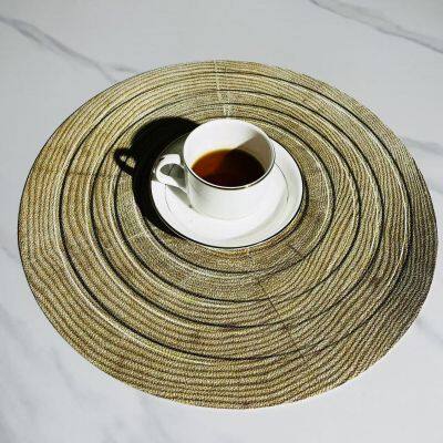 Faux Leather Placemats Set of 6 Waterproof Wipe Clean Heat Resistant Non-Slip Dining Table Mats for Home Kitchen Restaurant photo-5