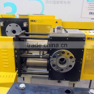 Double piston type continuous screen changer