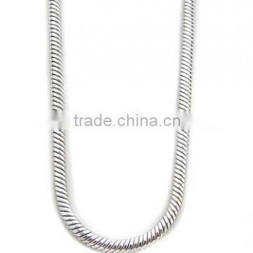 2mm Round Snake Chain, Stainless Steel Necklace Chain Round Snake Chain