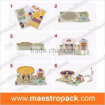 44PCS Playground Model MERRY-GO-ROUND 3d Puzzle photo-4