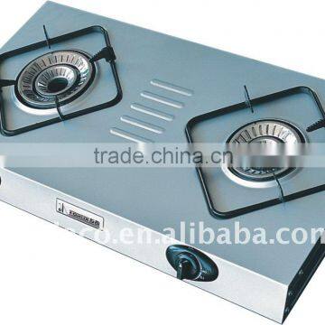 2 burner slim gas cooker gas stove