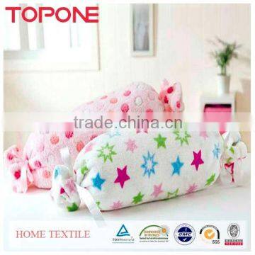 New products cotton candy shape lovely pretty design travel blanket set