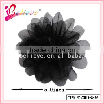 Free sample available women organza flower hair clips on alibaba hot sale (XH11-8466)