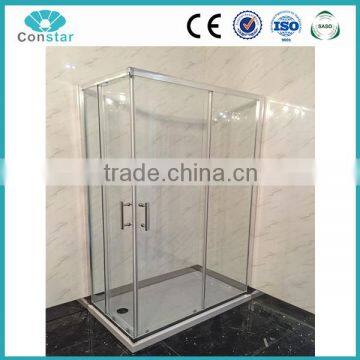 CONSTAR China Factory Double Sliding Door Shower Enclosure