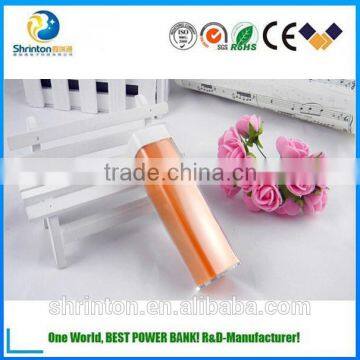 Cellphone Emergency Charger Lipstick Shape Power Bank 2600mah, Newest Refreshing Color Powerbanks 2600mah photo-4