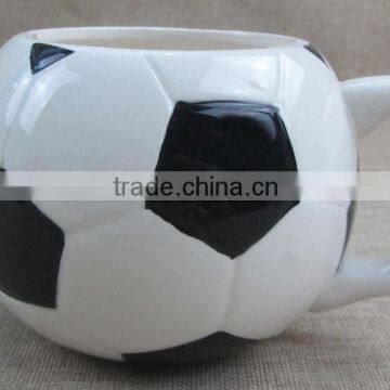 ceramic football mug