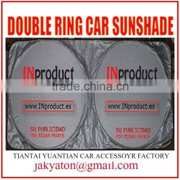 nylon car sunshade fold car sunshade ring car sunshade car sun shade car sun visor