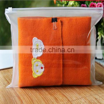 Clear plastic ldpe clothes garment bag/ clothing packaging bag