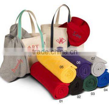 2016 coral fleece throw blanket