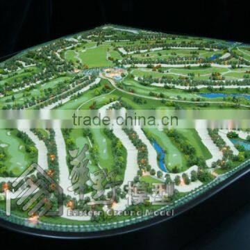 Miniature Architectural Building Scale Model With Lighting Effect photo-3