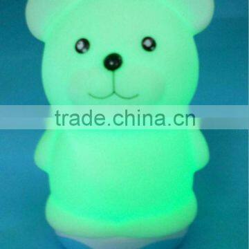 CE RoHs Approval Digital Thermometer-Hygrometer Touch On/off Night Light photo-2