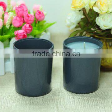 5oz Outside Painted Coffee Candle Holder/candle Glass Jar for Making Scented Candle Supplier's Choice photo-5