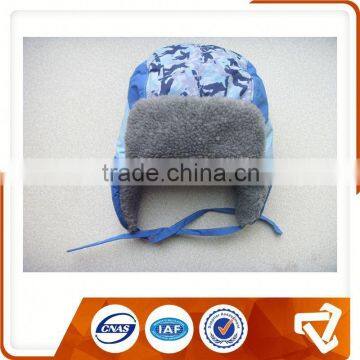 Fleece Winter Earflap Ski Suit