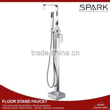 Floor standing bathtub faucet outdoorshower set taps